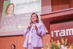Xóchitl Gálvez en el ITAM